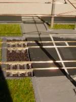 Sonstige Der �berweg an der Haltestelle (Diorama).