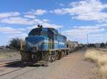 Sonstige 207 w�hrend rangierarbeiten mit G�terwagens auf Bahnhof Gobabis am 7-7-2010.