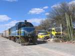 207 mit G�terzug Gobabis-Windhoek ...  Date Jan de Vries 25.08.2010