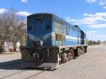 207 auf Bahnhof Gobabis ...  Date Jan de Vries 09.10.2010