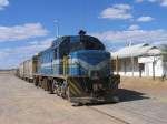 207 mit G�terzug Gobabis-Windhoek ...  Date Jan de Vries 06.01.2011