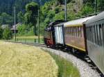 Sonstige VHE - Dampfzug Rund um den Napf mit der Lok 64 518 unterwegs auf der Rundfahrt am 26.06.2010