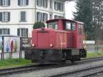 SBB - Rangierlok Tm ...  Hp. Teutschmann 30.12.2010
