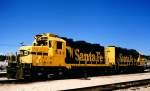 Sonstige Zwei Lokomotiven, die von der AT&SF nach ihren Bed�rfnissen umgebaut wurden, die 3013 eine GP20u und die 2806 eine GP35u, am 23. Juni 1987 in Flagstaff (AR).  
