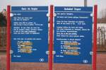Sonstiges Na da kann ja nix mehr schiefgehen mit der Reise, wenn einem die belgische Bahn so nett auf den m�glichen richtigen Erwerb von Fahrkarten hinweisst.14.3.2010