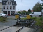 Das Streckenende in Barth ...  Mirko Schmidt 19.09.2011