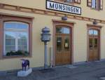 Altes L�utewerk am EG M�nsingen, Gleisseite; 21.09.2011
  ...