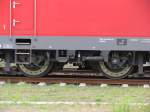 Wismar Bf; Drehgestell der El-Lok BR 185 075-9 -DB AG-, ...