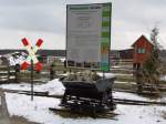 Parkeisenbahn Lutzketal im Aufbau, ...  Frank Gutschmidt 18.03.2010