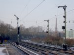 Die Signalmischung am D�sseldorf Bilk richtung Neuss Fotograpihrt am 4.01.10. ...