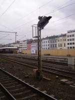 Sonstiges Ein Signal im Bonner Hbf am 29.3.10