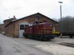 VL 13 der HwB abgestellt in Neuoffingen am 01.04.2010  ...