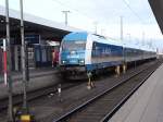 8.4.10, N�rnberg HBF. ALEX in Richtung S�den.  ...