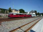 Erzgebirgische Aussichts Bahn, Schwarzenberg (Erzg), 11.7 2010, bestehend aus
95800771056-8 D-VEV
95800972004-5 ...