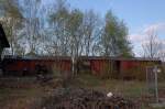 Im ehemaligen Bahnhof Dremmen ...  Andreas Strobel 09.04.2012
