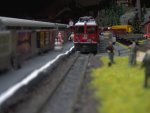 Die RHB-Lok GE 4/4 ii der Firma Bemo im Ma�stab ...