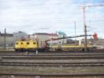 Plasser & Theurer MTW-10 bei Oberleitungsarbeiten bei Wien S�dbahnhof 29.03.2010 ...