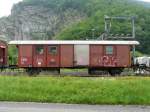 Sonstiges SBB - Dienstwagen X 40 85 94 46 107-6 Abgestellt in Reuchenette-P�ry am 19.06.2010