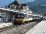 bls - Regio nach Interlaken Ost beim Zwischenhalt im Bahnhof ...