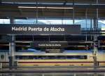 Kurzer Trip nach Málaga/3: vom imposanten Bahnhof  Puerta de Atocha  fahren alle Züge Richtung Süden ab.