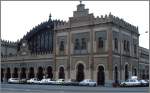 Im maurischen Stil prsentiert sich der Stadtbahnhof von Sevilla.