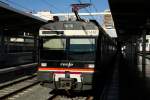 renfe mit einem Treibwagen in Alicante am 6.3.2015.