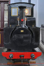 Die 1882 bei der Société Anonyme Marcinelle & Couillet in Belgien gebaute Schmalspurdampflokomotive 020PT hat eine Spurweite von 550 mm und ist Teil der Ausstellung im Eisenbahnmuseum
