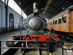 Die Dampflokomotive 130-0201  Pucheta  (ehem. Ferrocarril de Triano nº 13) wurde 1887 bei Sharp, Stewart & Co. in Manchester hergestellt. (November 2022)