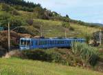 Triebzug 3513/6513 am 29.09.2009 zwischen Bermeo und Mundaka.