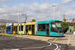 Wagen 1 der Stadtbahn in Santa Cruz de Tenerife am 30.08.2018