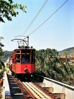 Straenbahn Sller: Tw 3 am Ortsrand von Sller (12.