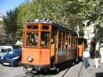 06.11.06,Mallorca/Soller,Wagen 2 ist in Soller angekommen.Die Fahrt von Soller nach Port de Soller und zurck kostete im November 2006 6,00 EURO.