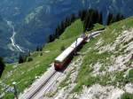 SPB Schynige-Platte-Bahn Zug 659 der SPB n�hrt sich Schynige Platte (19.07.2010)