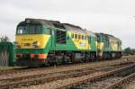 Die Breitspur ST44-2024 in Zamosc am 15.09.2008  ...