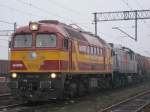 st44-m62 M62M-008 und eine SM48 von der LOTOS am 30.03.2010 in Bydgoszcz Wsch�d.
