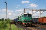 ST44-489 mit Kohlezug in ...  Mirko Kiefer 28.07.2011