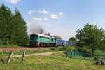ST44-489 mit Kohlezug vor ...  Mirko Kiefer 28.07.2011