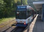 moBiel M8D 585 steht am 4. Mai 2008 in Senne ...