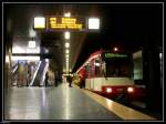 Tw 4279 im D�sseldorfer Hauptbahnhof (tief). Aufgenommen am 5.12.2009  ...