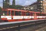 B80 4001 Rheinbahn D�sseldorf steht im August 1996 auf dem ...