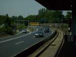 Ein Stadtbahnwagen auf der ...  Stephan Eufinger 11.07.2010