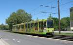 �stra Nr.6200 Die Gesundheitsbahn f�hrt am 03.06. 10 in die Station ...