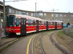 HTM 6037 (Ex Hannover) ist am 03.09.2010 nach Budapest transportiert ...