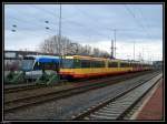 Tw 835 steht neben Tw 10?? der Saarbahn abgestellt in ...