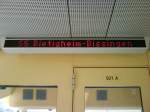 Matrix-Zielanzeige des Tw 921 hinter dem Führerstand A. Tw 921 ... Matrix-Zielanzeige des Tw 921 hinter dem Führerstand A. Tw 921 ...