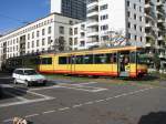 stadtbahn-karlsruhe-hier-nur-die-s-bahnen Wagen 569 als Fahrschule in Karlsruhe am 5.-11-2009