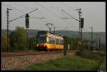 Wagen 838 auf der S31 nach Odenheim beim Abzw.Brunnenst�ck n�he ...
