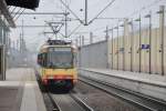Baden-Baden, 23.02.2012, Wagen 825 als S4 nach Achern bei der ...