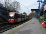 TW 5137 unterwegs am 07. April 2010 mit einem 2. ...