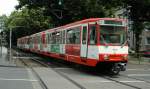 Ein Stadtbahnwagen B der ersten Generation am 14. Juni 2004 ...